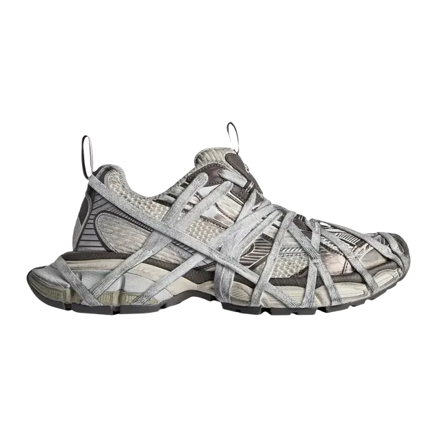 Balenciaga 3XL Extreme Lace Brown Grey — Authentic Shoes & Footwear at CLZTURE