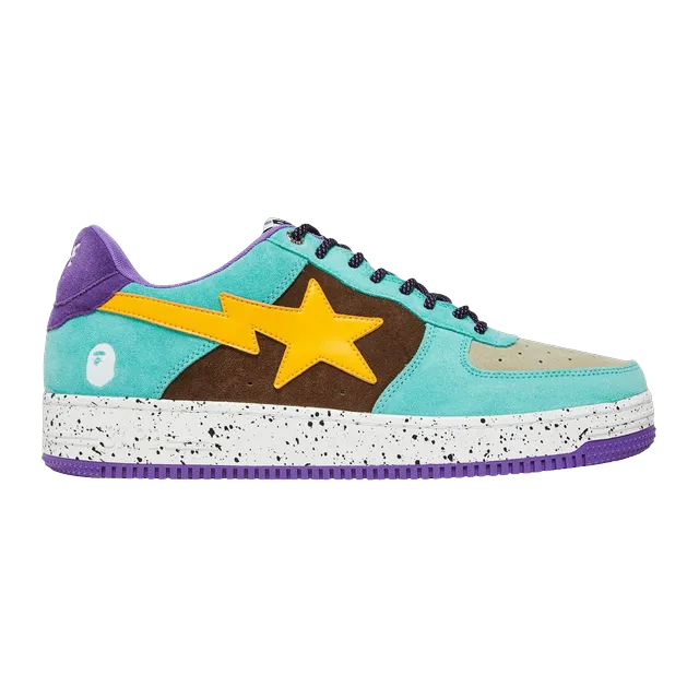 BAPE Bapesta #2 Brown Yellow — Authentic Shoes & Footwear at CLZTURE