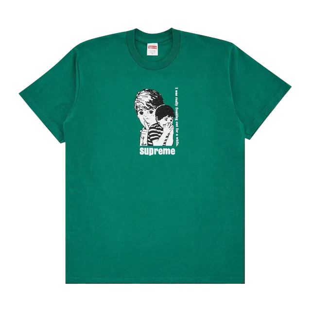 Supreme Freaking Out T-Shirt Light Pine — Authentic Supreme in stock at CLZTURE