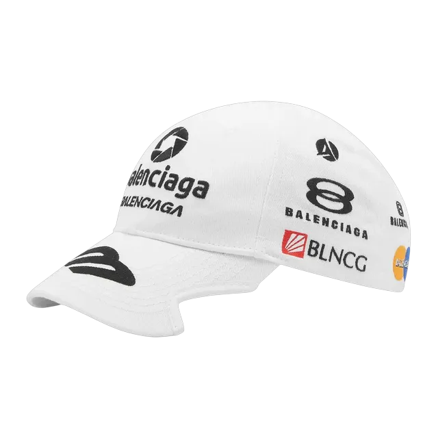 Balenciaga Top League Cap White — Authentic Balenciaga in stock at CLZTURE