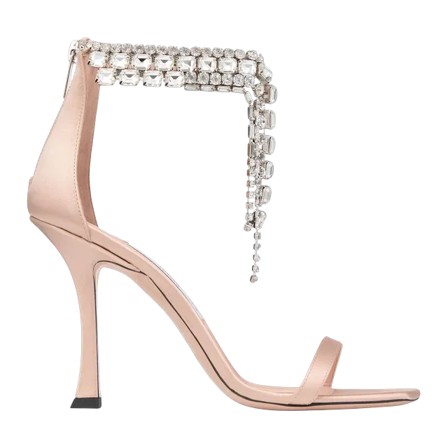 Jimmy Choo Verity Sandal 100Mm Pink — Authentic Jimmy Choo in stock at CLZTURE