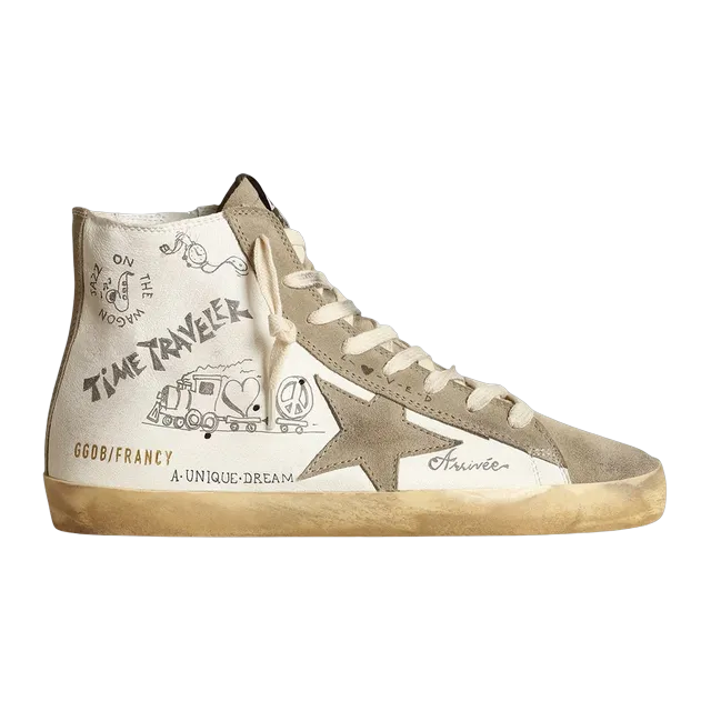 Golden Goose Sneakers Francy Gold — Authentic Shoes & Footwear at CLZTURE