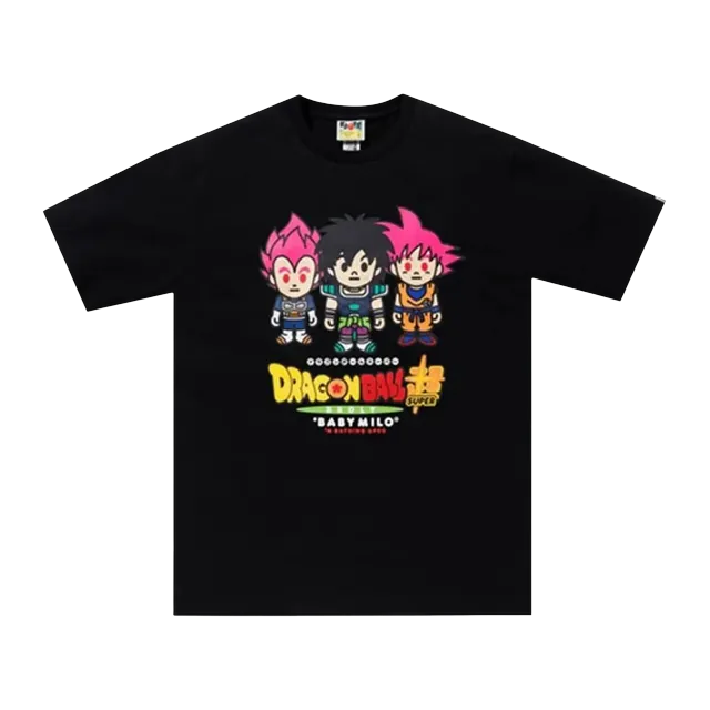 BAPE Dragonball Super Broly T-Shirt Black — Authentic T-Shirts at CLZTURE