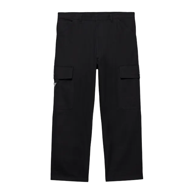 Prada Pants cargo Black à poches latérales — Authentic Pants & Trousers at CLZTURE