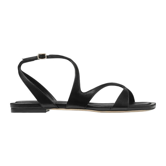 Jimmy Choo Ayla Flat Black — Authentic Jimmy Choo in stock at CLZTURE