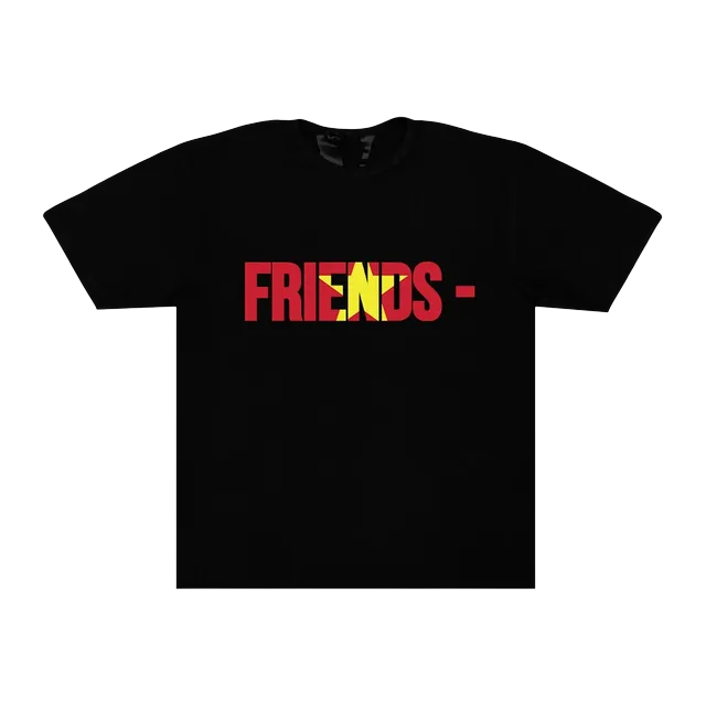 Vlone Friends – Vnm T-Shirt Black — Authentic Vlone in stock at CLZTURE