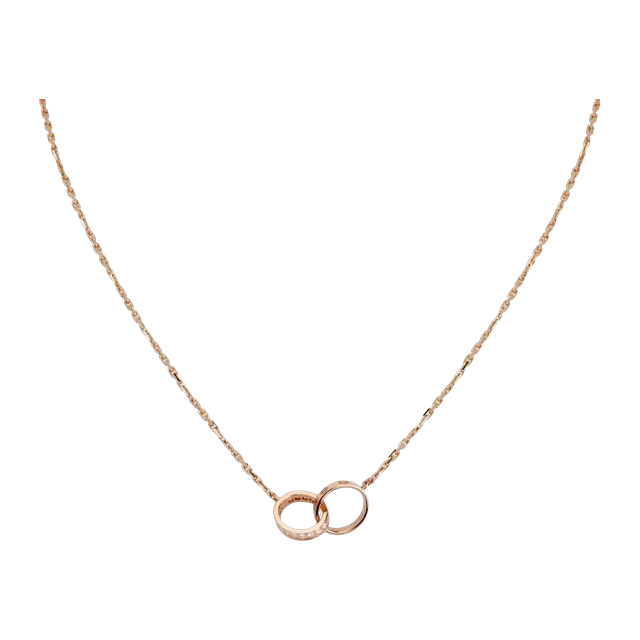 Cartier Pendentif Love Semi-Pavé Gold — Authentic Cartier in stock at CLZTURE