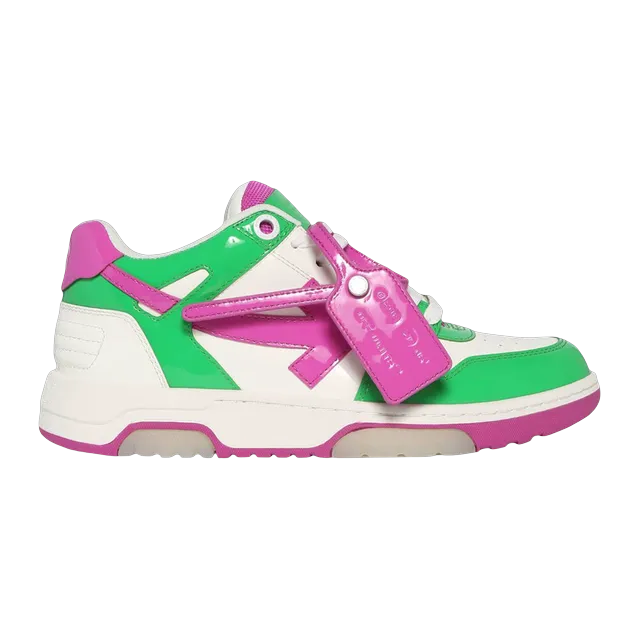 Off-White Out of Office Green Fuchsia — Authentic Shoes & Footwear at CLZTURE