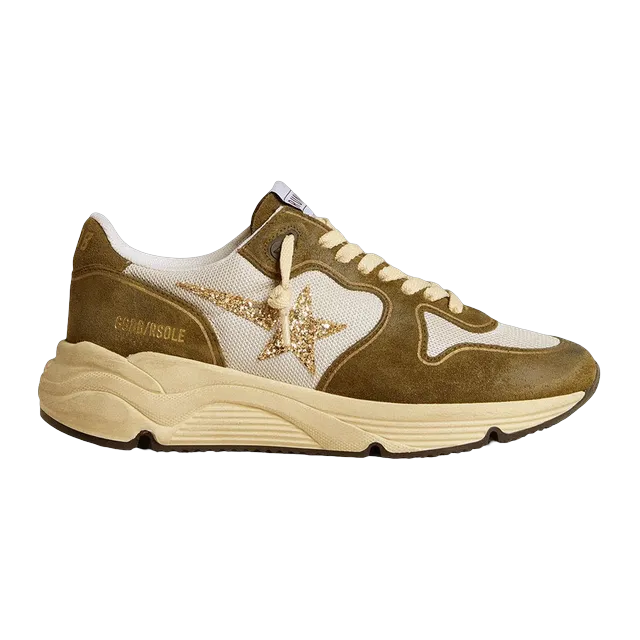 Golden Goose Sneakers Running Sole Brown — Authentic Golden Goose in stock at CLZTURE