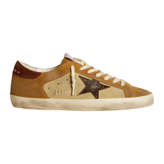 Golden Goose Sneakers Super-Star Brown — Authentic Shoes & Footwear at CLZTURE