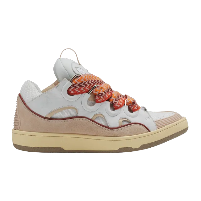 Lanvin Sneakers Curb Orange — Authentic Shoes & Footwear at CLZTURE