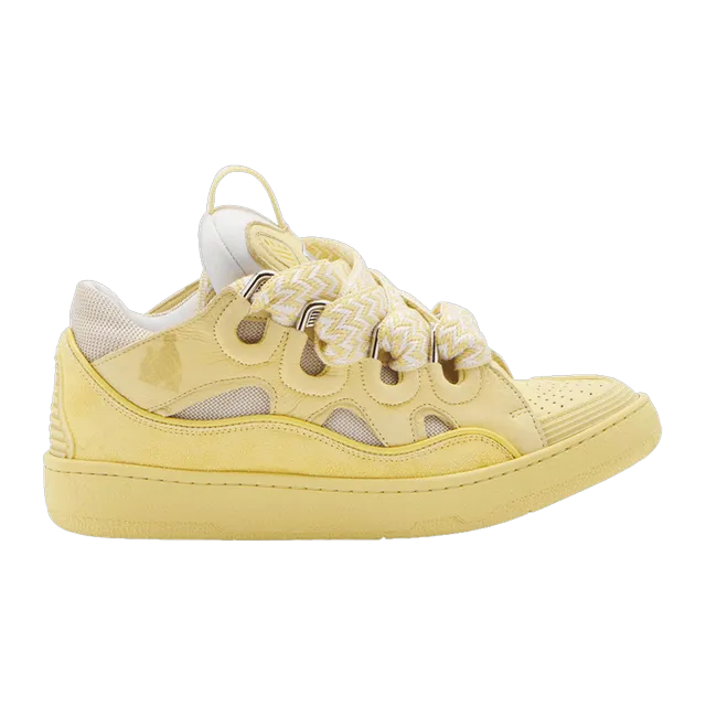 Lanvin Sneakers Curb Yellow — Authentic at CLZTURE