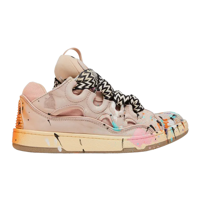 Lanvin Sneakers Curb Pink — Authentic Shoes & Footwear at CLZTURE
