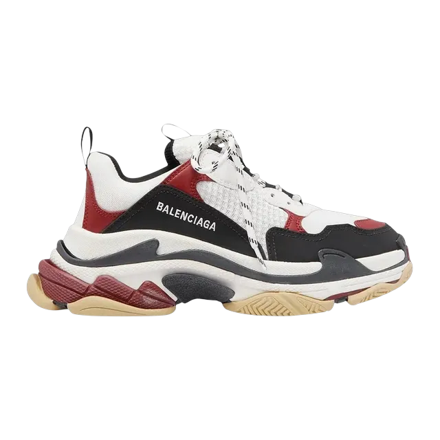 Balenciaga Triple S Black Crimson — Authentic Shoes & Footwear at CLZTURE