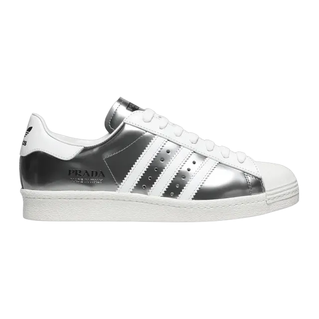 adidas Prada x Superstar Silver Metallic — Authentic Shoes & Footwear at CLZTURE