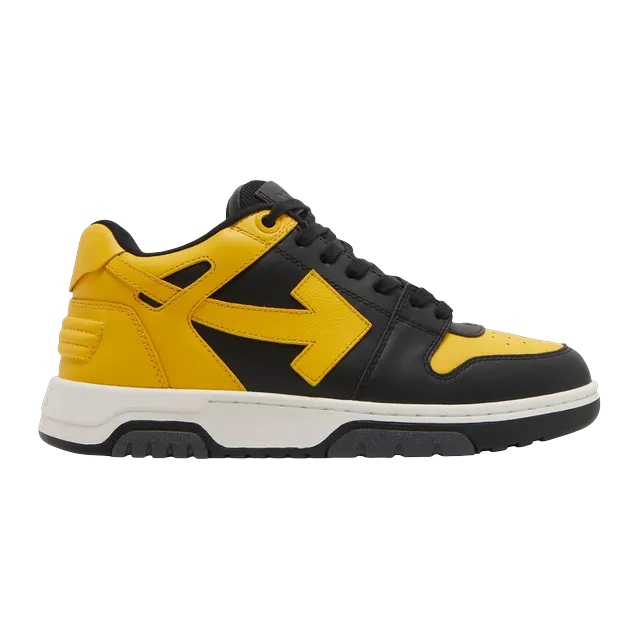Off-White Out of Office Black Lemon Yellow — Authentic Off-White in stock at CLZTURE