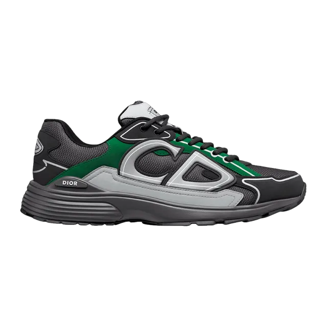 Dior Sneakers B30 Reflective Deep Grey Green — Authentic Shoes & Footwear at CLZTURE