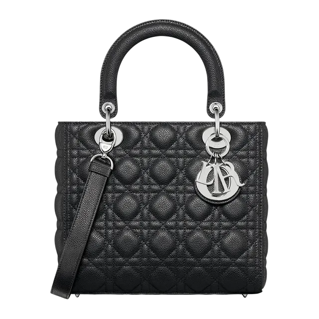 Bag Lady Dior Medium 24Cm Black — Authentic Bags & Luggage at CLZTURE