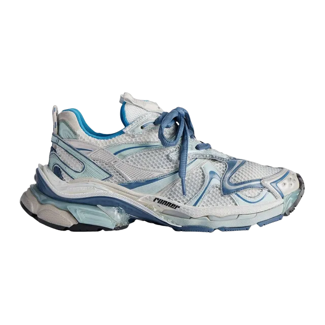 Balenciaga Runner White Blue — Authentic Shoes & Footwear at CLZTURE