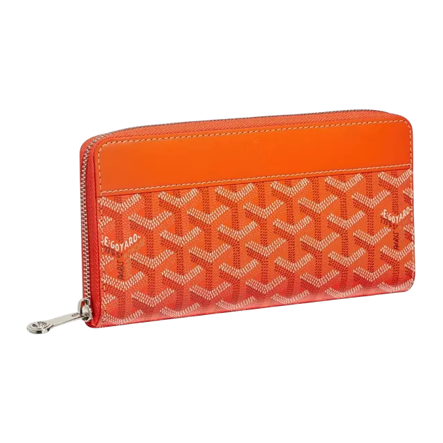 Goyard Wallet Matignon Gm 20Cm Orange — Authentic Accessories at CLZTURE