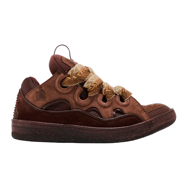 Lanvin Sneakers Curb Brown — Authentic Shoes & Footwear at CLZTURE