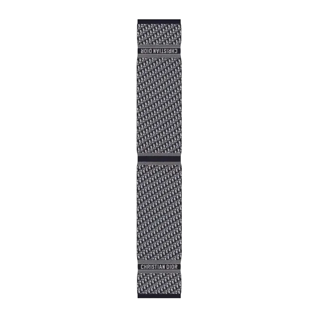 Dior Scarf Oblique Alps Blue — Authentic Accessories at CLZTURE