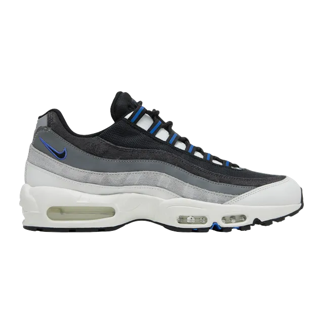 Air Max 95 Black Medium Blue — Authentic Shoes & Footwear at CLZTURE