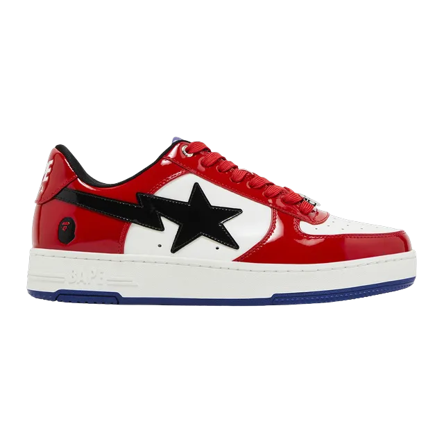 BAPE Bapesta #1 M2 Red Black — Authentic Shoes & Footwear at CLZTURE
