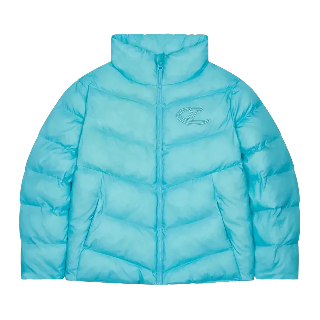 Trapstar Hyperdrive Puffer Blue — Authentic Jackets & Outerwear at CLZTURE