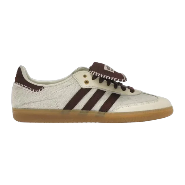 Wales Bonner X Adidas Samba Pony Tonal White Cream — Authentic Adidas at CLZTURE