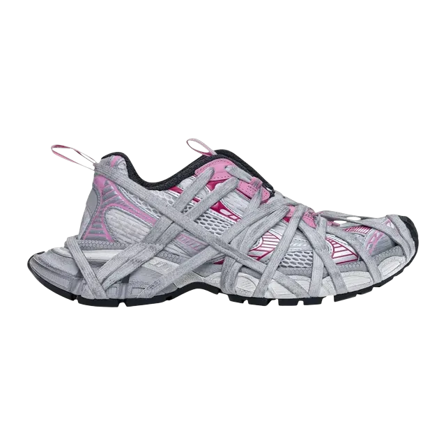 Balenciaga 3XL Extreme Lace White Grey Pink — Authentic Shoes & Footwear at CLZTURE
