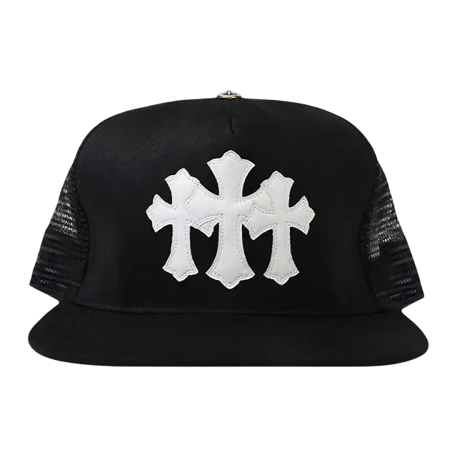 Chrome Hearts Cemetery Trucker Hat Black — Authentic Accessories at CLZTURE
