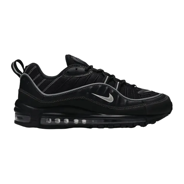 Air Max 98 Black Silver — Authentic Shoes & Footwear at CLZTURE