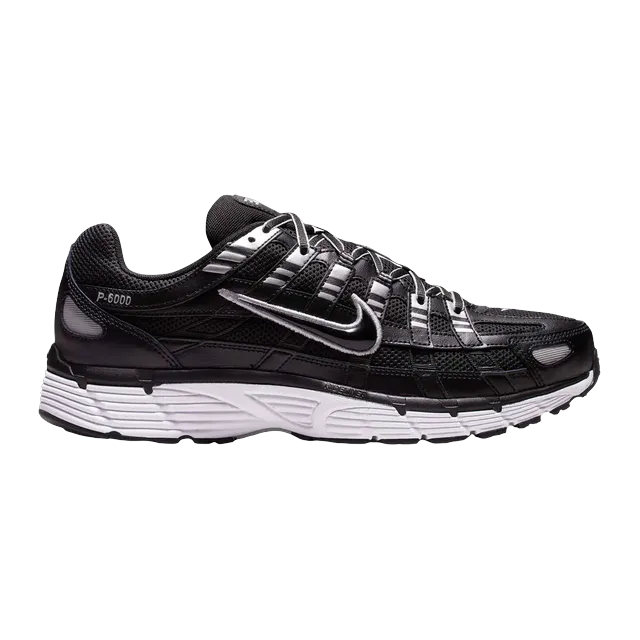 Nike P-6000 Black Metallic Silver — Authentic Shoes & Footwear at CLZTURE