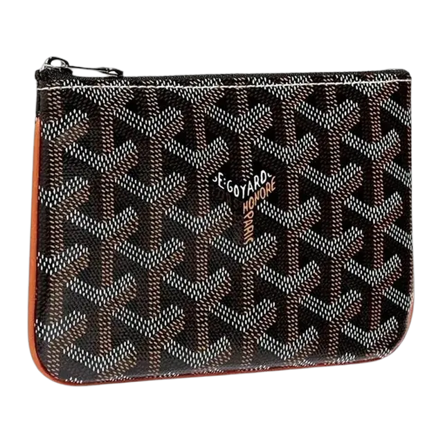 Goyard Pouch Sénat Mini 15Cm Black — Authentic Clutches & Pouches at CLZTURE