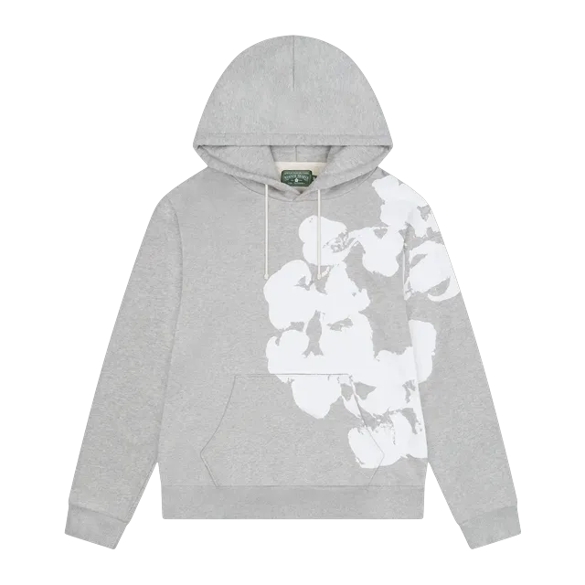 Denim Tears Big Cotton Wreath Sweatshirt Grey — Authentic Denim Tears in stock at CLZTURE