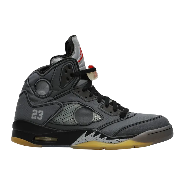 Off-White x Air Jordan 5 Retro Muslin — Authentic Shoes & Footwear at CLZTURE