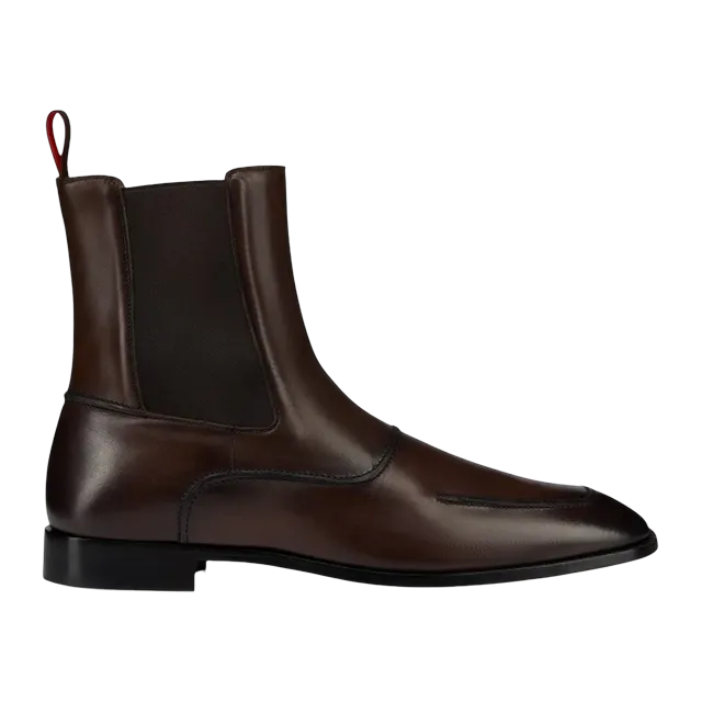 Christian Louboutin Serchelsea Coffee — Authentic Boots at CLZTURE