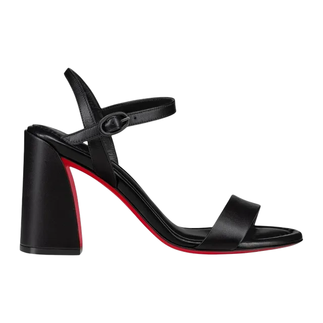 Christian Louboutin Miss Jane Sandal 85Mm Black — Authentic Shoes & Footwear at CLZTURE