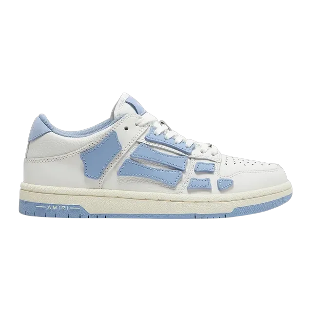 Amiri Skel Top Low White Lilac — Authentic Shoes & Footwear at CLZTURE