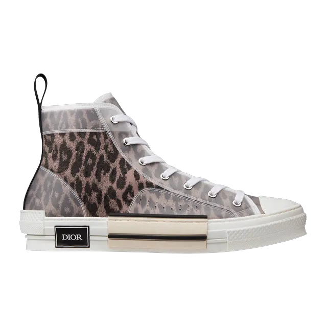 Dior Sneakers B23 Haute Leopard Brown — Authentic Shoes & Footwear at CLZTURE