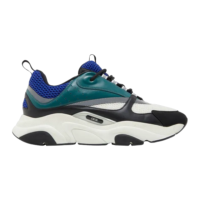 Dior Sneakers B22 Blue Green Deep — Authentic Shoes & Footwear at CLZTURE