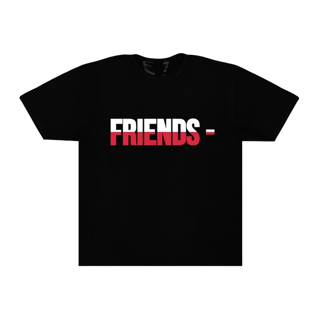 Vlone Friends – Pol T-Shirt Black — Authentic T-Shirts at CLZTURE