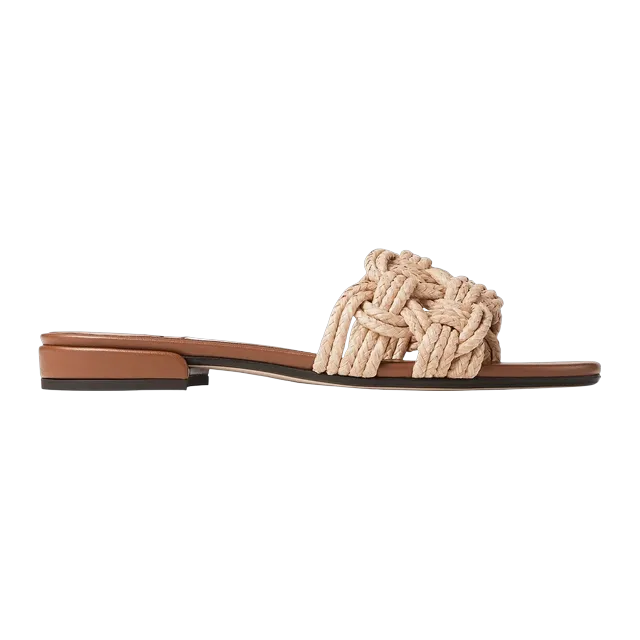 Jimmy Choo Chara Flat Brown — Authentic Jimmy Choo in stock at CLZTURE