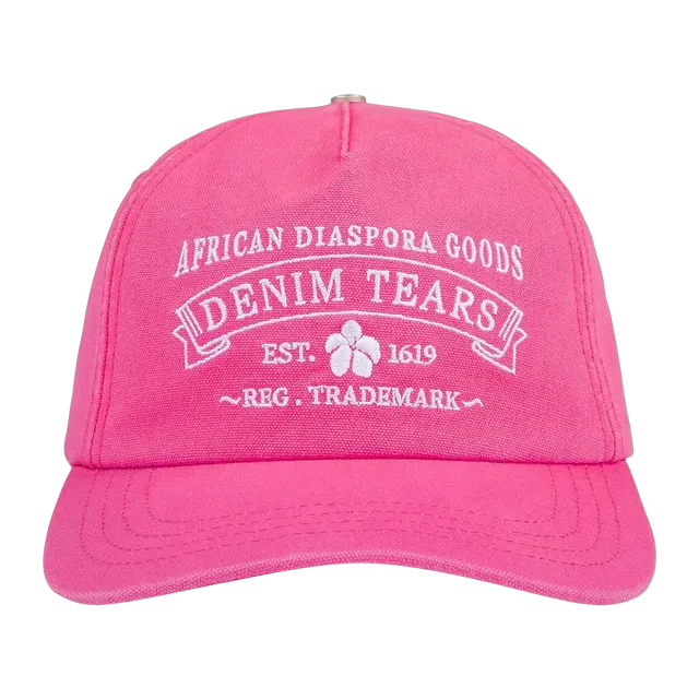 Denim Tears Adg Cap Pink — Authentic at CLZTURE