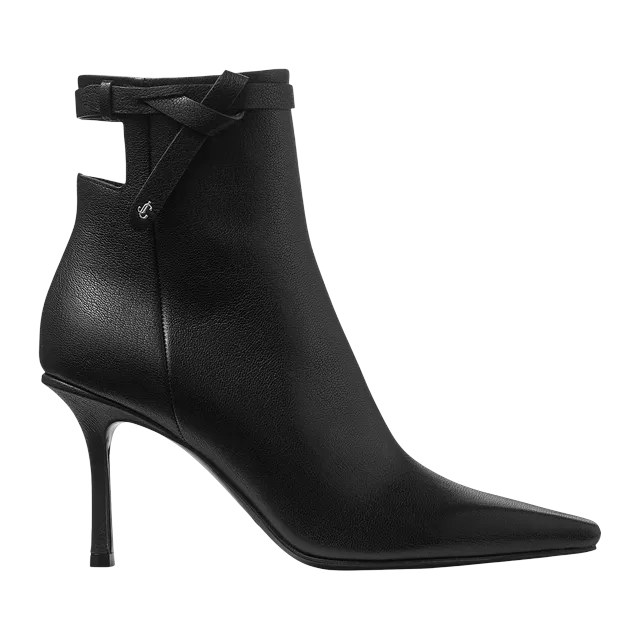 Jimmy Choo Camie Ankle Boot 85Mm Black — Authentic Boots at CLZTURE
