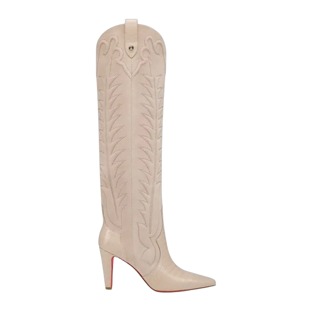 Christian Louboutin Santia Botta 85Mm Oatmilk — Authentic Christian Louboutin in stock at CLZTURE