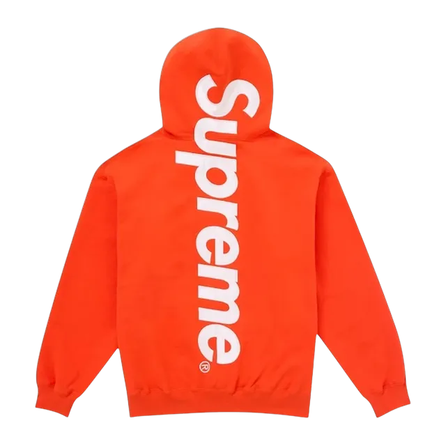 Supreme Satin Applique Hooded Orange — Authentic Supreme in stock at CLZTURE