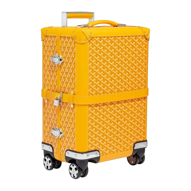 Goyard Bourget Pm Trolley Case Yellow — Authentic Bags & Luggage at CLZTURE