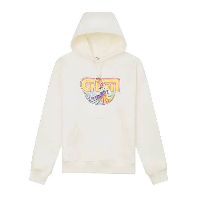 Casablanca Casa Surf Hoodie White — Authentic Casablanca in stock at CLZTURE